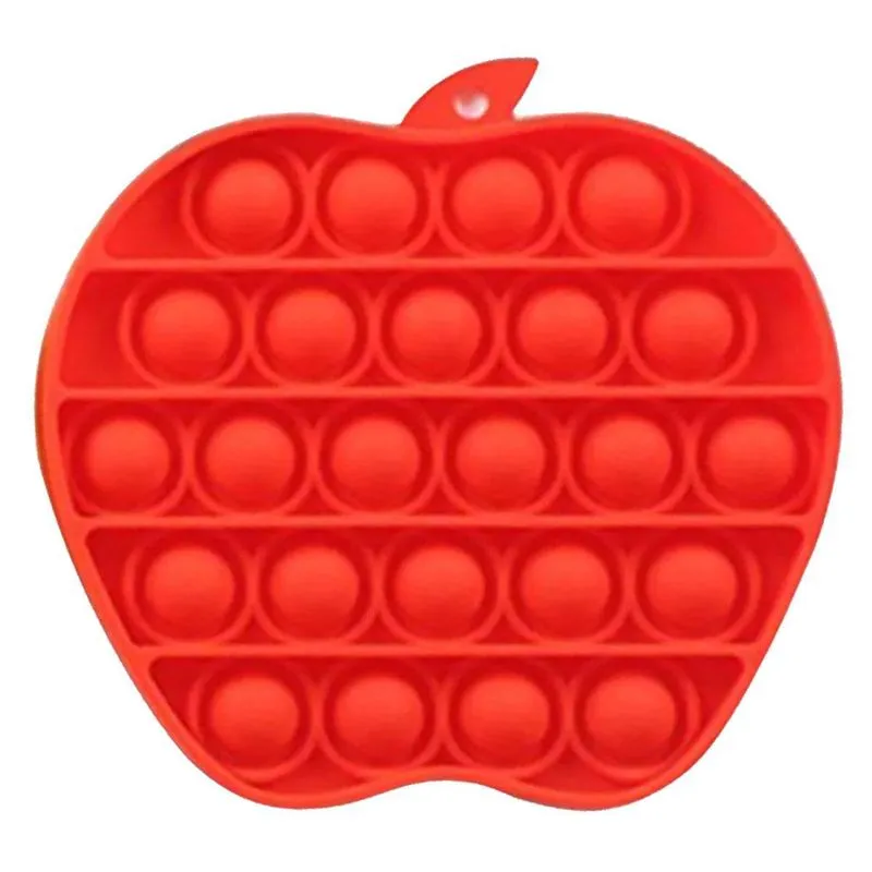 Atacado Brinquedo Pop It Fidget Anti Stress - Vermelho