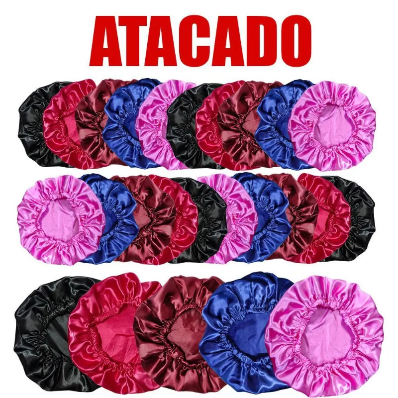 Kit 50 Touca/toca De Cetim Seda Anti Frizz Atacado