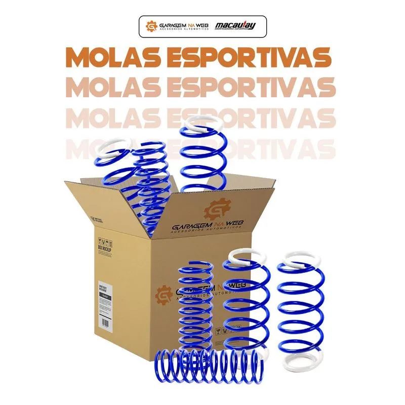 Jogo De Molas Esportivas Rebaixada Sandero 2011 A 2019