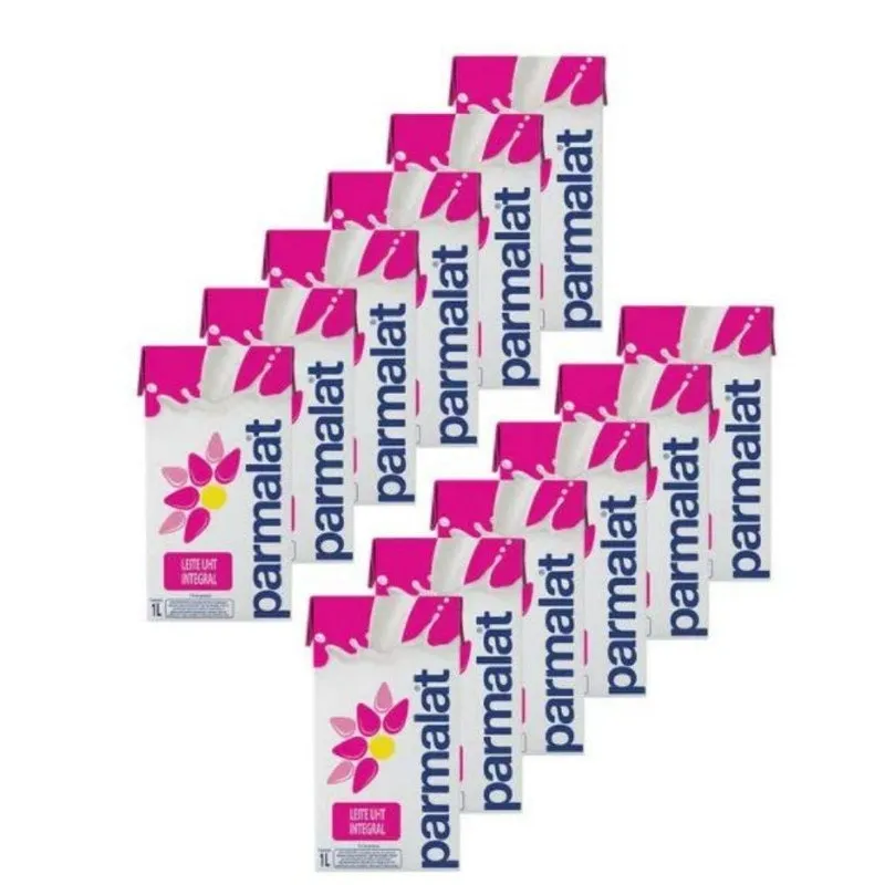 Kit 12 Unidades Parmalat Integral Uht 01 Litro