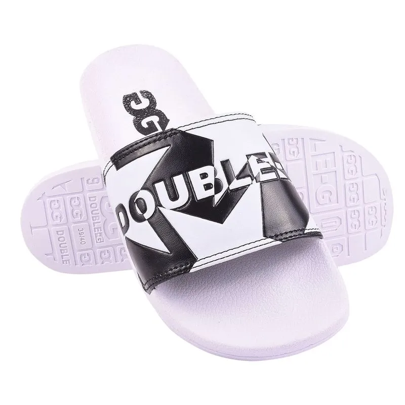 CHINELO QIX SLIDE DOUBLE G LOGO