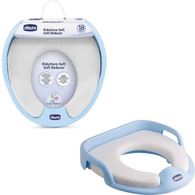 Assento Redutor Sanitário Infantil Acolchoado Azul - Chicco