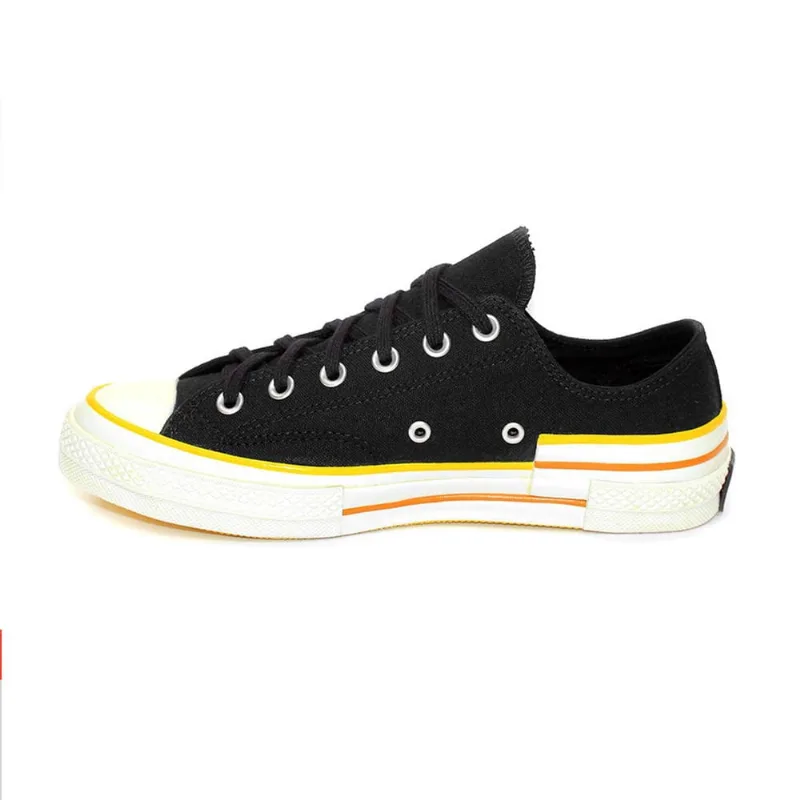 Tênis Converse All Star Chuck 70 ox Preto Amarelo