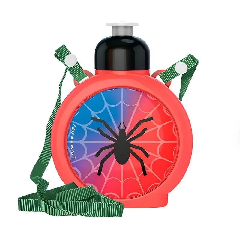 Cantil Infantil Homem Aranha Com Alça 430ml Panamby