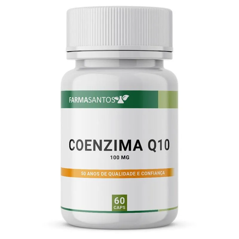 Coenzima Q10 Ubiquinona 100mg 60 Cápsulas