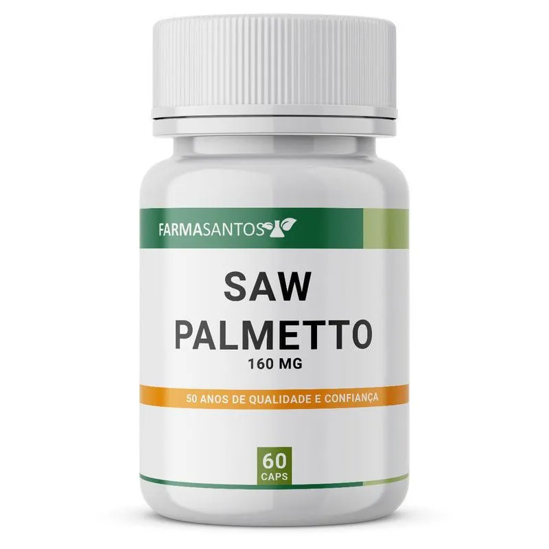 Saw Palmetto 160mg 60 Cápsulas