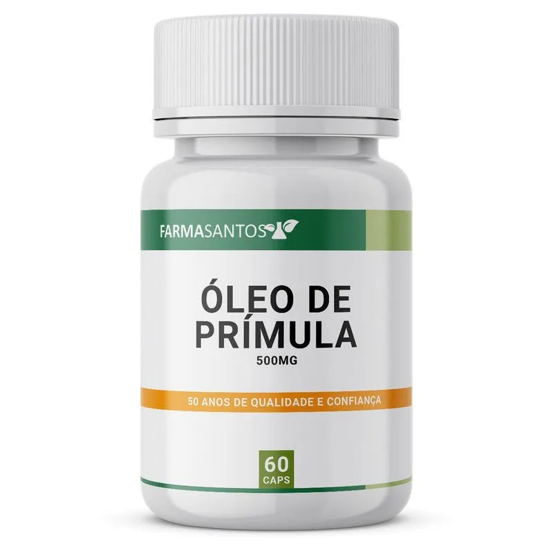Óleo De Prímula 500mg (estrela Da Tarde) 60 Cápsulas