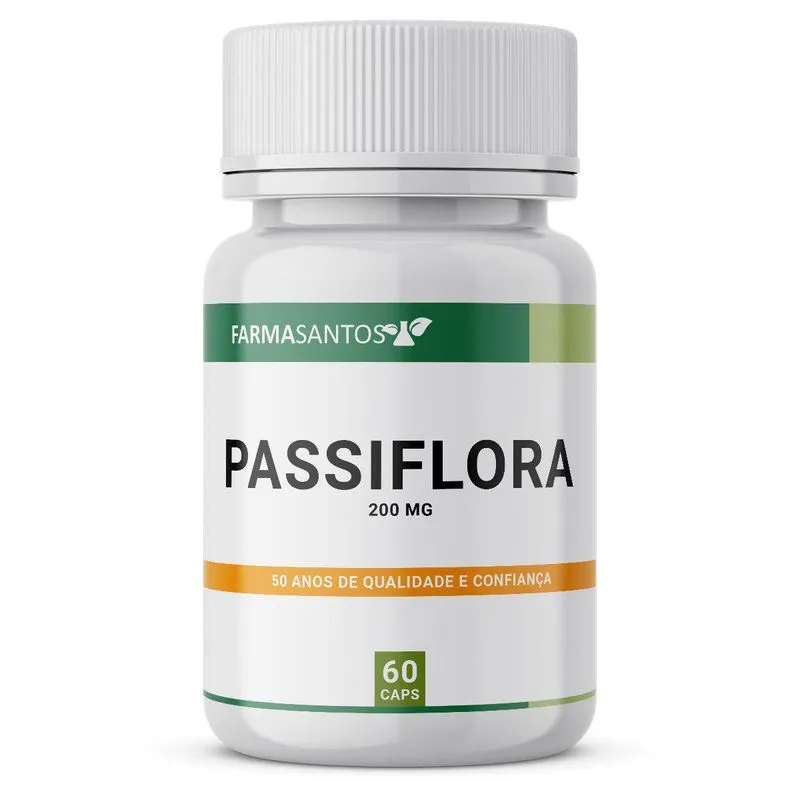 Passiflora (maracujá) 200mg 60 Cápsulas