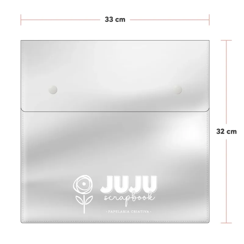 Kit com 10 Pastas Organizadoras 33x32 | JuJu Scrapbook