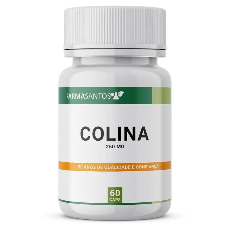 Colina 250 Mg 60 Cápsulas