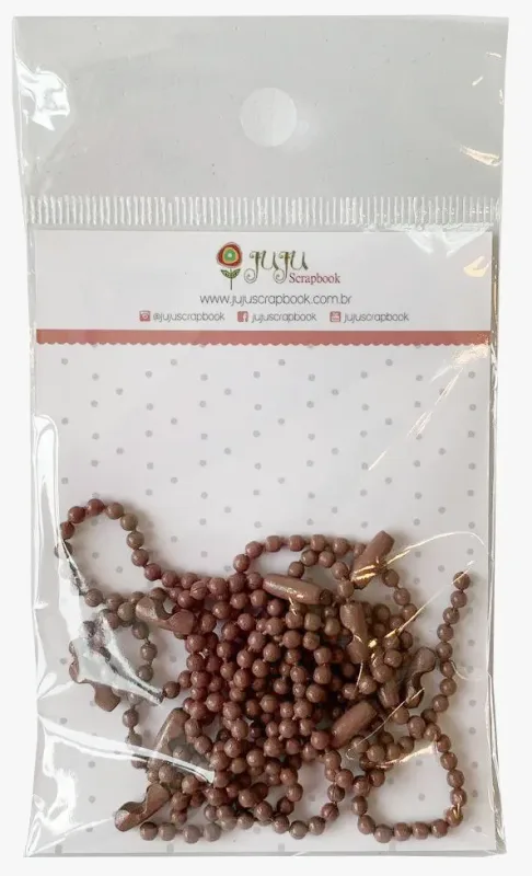 Correntinha - Café - Juju Scrapbook