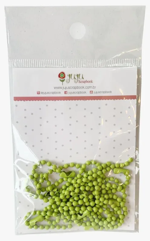 Correntinha - Maça Verde - Juju Scrapbook