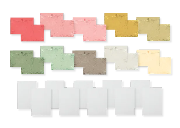 Kit de Envelopes para Cartões - Coleção Cartas para Você