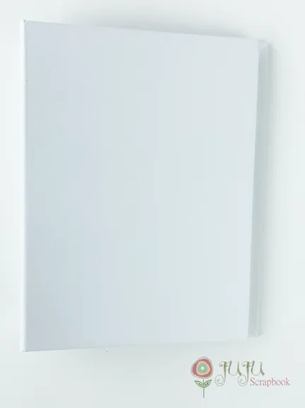 Álbum 16 x 22 com lombada Branco - JuJu Scrapbook