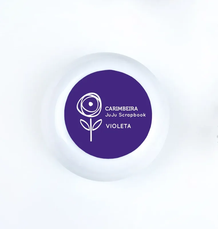 Carimbeira Violeta | JuJu Scrapbook