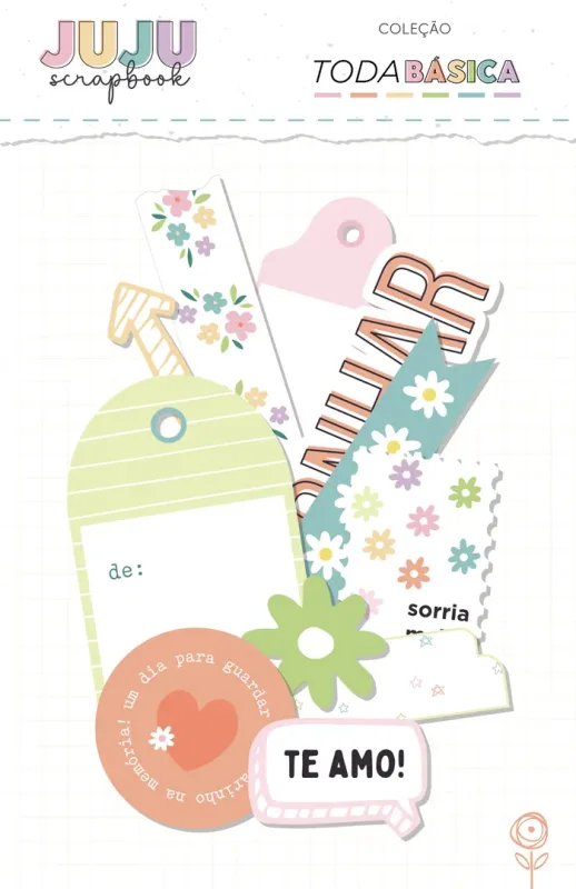 Die Cuts Mais Dias Assim - Coleção Toda Básica | JuJu Scrapbook