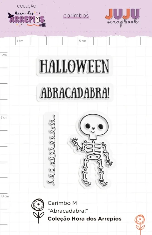 Carimbo M Abracadabra! - Coleção Hora dos Arrepios