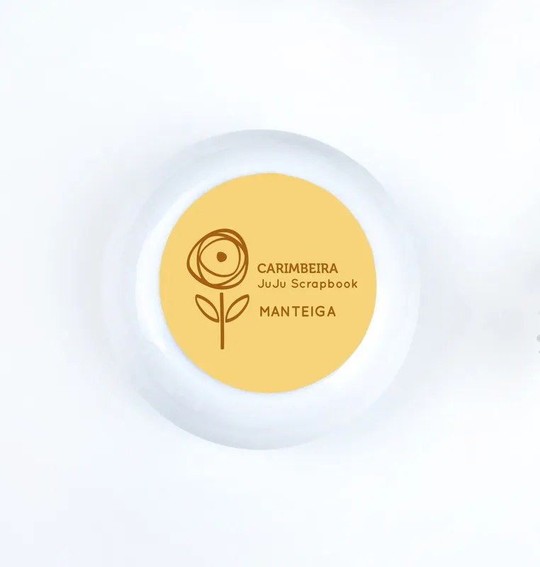 Carimbeira Manteiga | JuJu Scrapbook