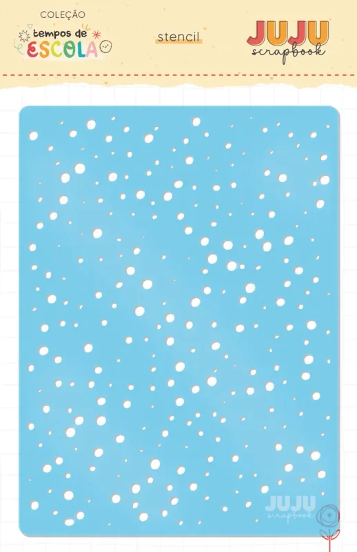 Stencil Colorir - Coleção Tempos de Escola