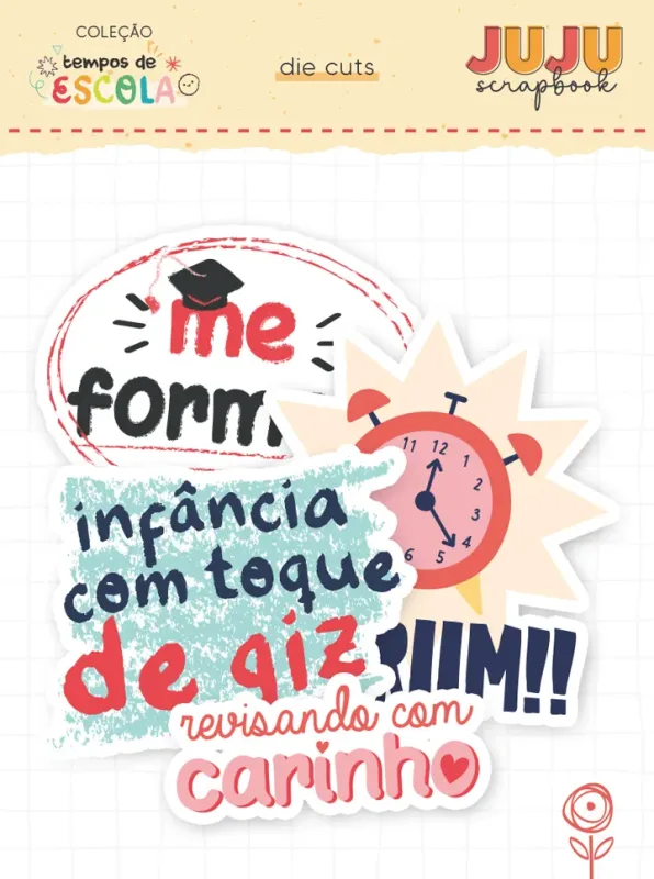 Die Cuts Turma do Barulho - Coleção Tempos de Escola
