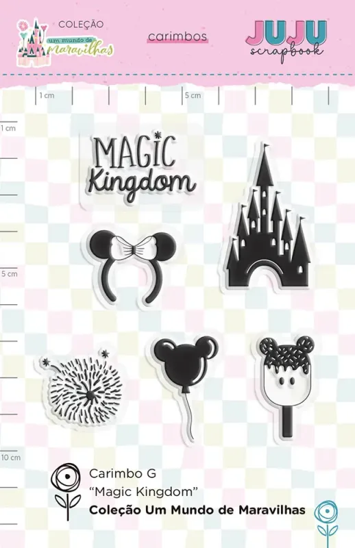 Carimbo G Magic Kindgom - Coleção Um Mundo de Maravilhas
