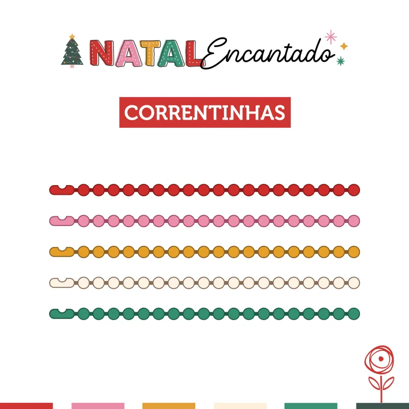 Correntinhas - Coleção Natal Encantado