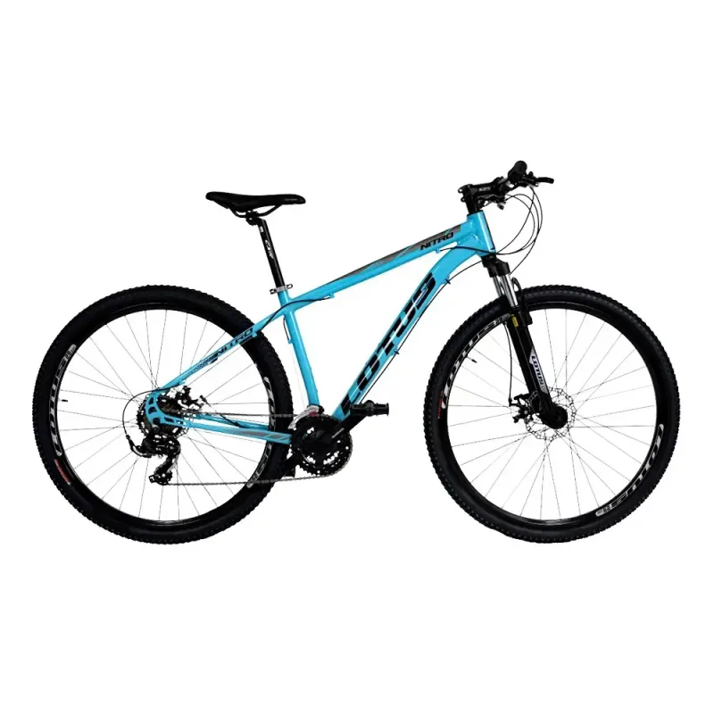Bicicleta Aro 29 Al Lotus Nitro F Mec 21v Azul Preto - Cairu