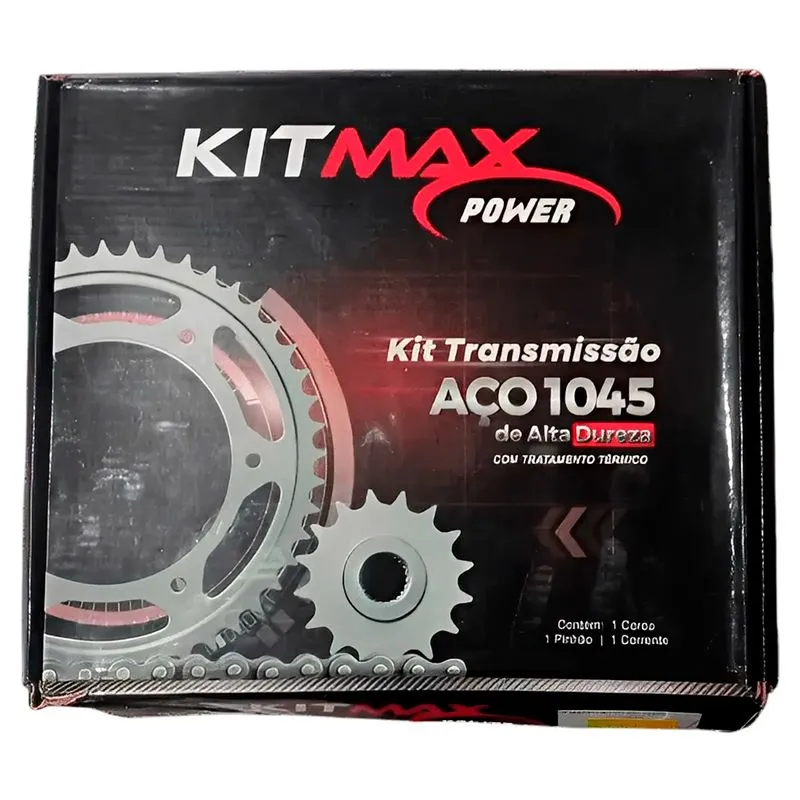 Kit Relação Titan 150 Fan 150 Start 150 04 A 15 Com Retentor