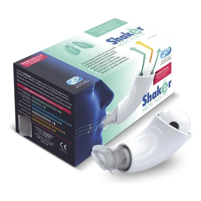 Shaker Medic Plus Exercitador Respiratório Fisioterapia -ncs