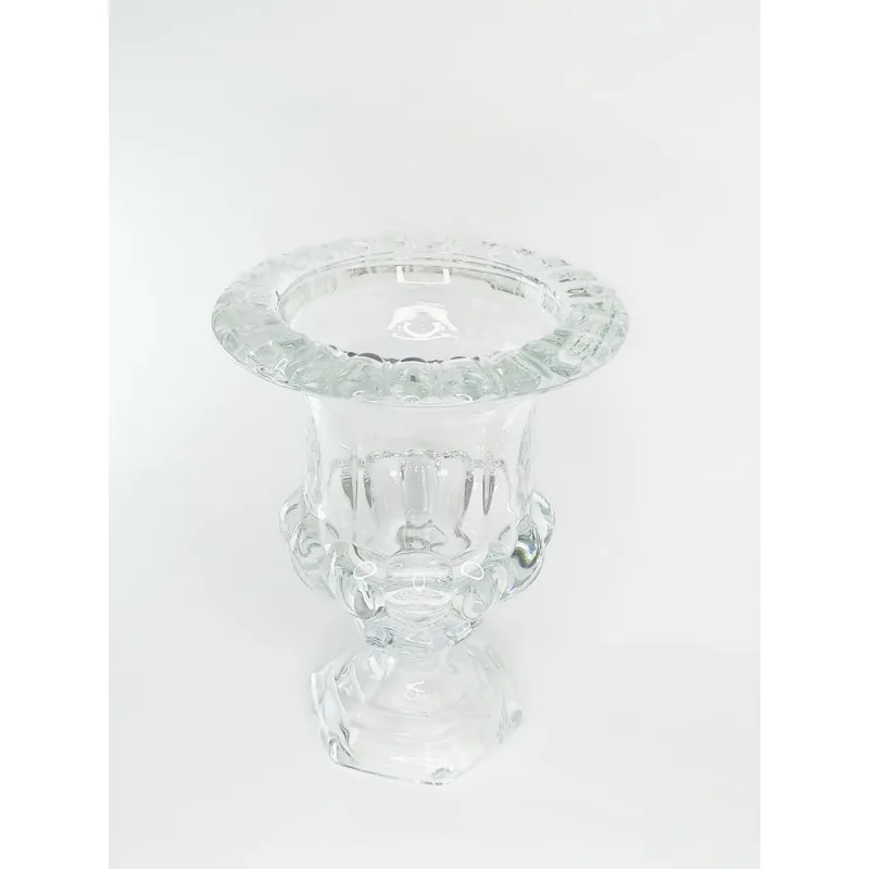 Vaso de Vidro Grosso Cristal Luxo Athenas Lylhome 1001