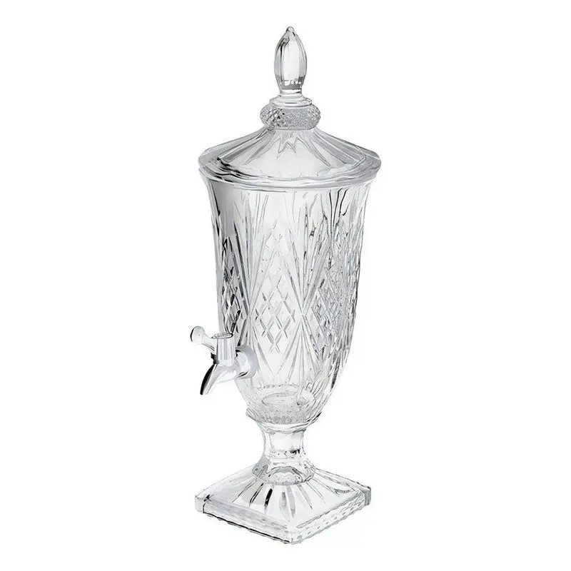 Suqueira Dispenser De Vidro Fenix Transparente 2l - Gmb2539