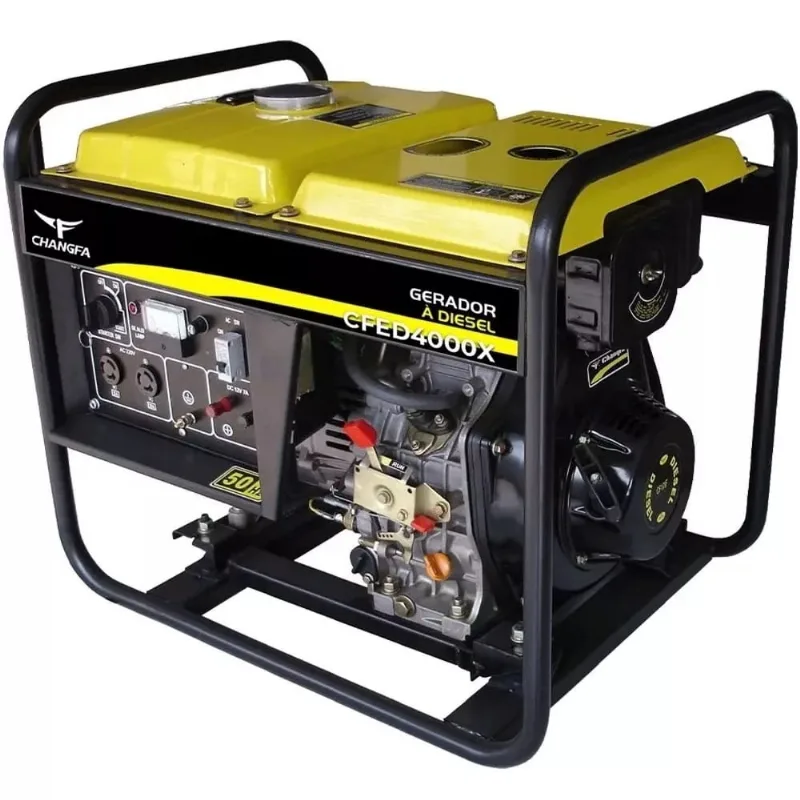 Gerador diesel partida manual 3,3KW 4T CFED4000X zs power