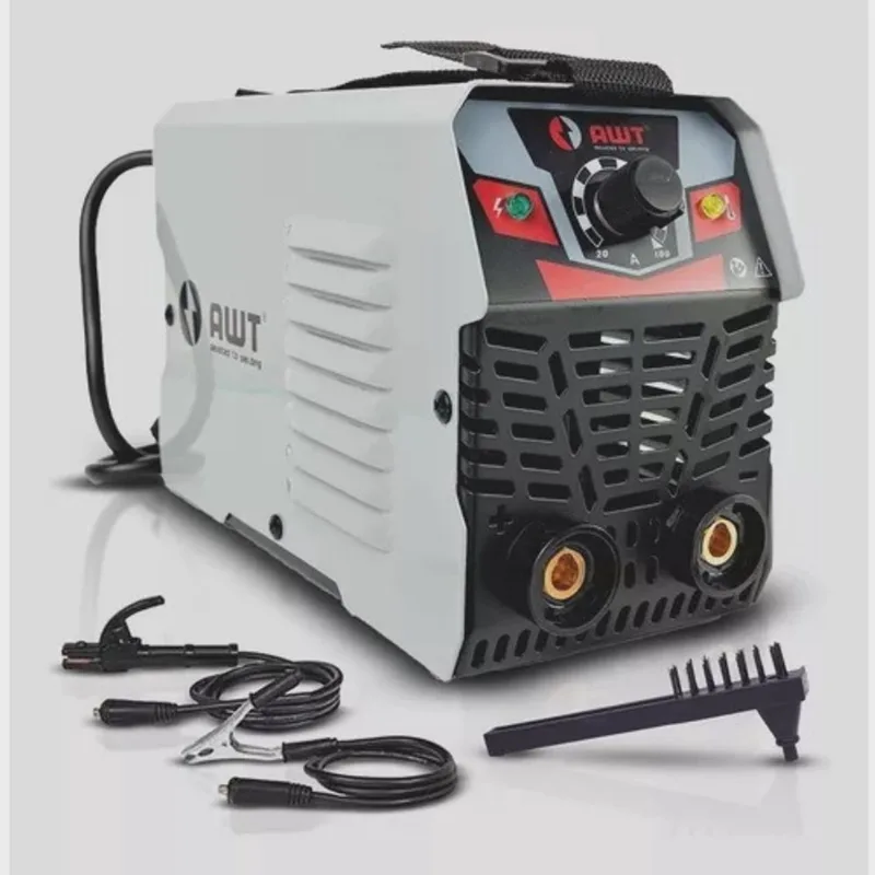 Maquina de Solda Inversora Portátil Mma120 Economic Mono 220v - Awt