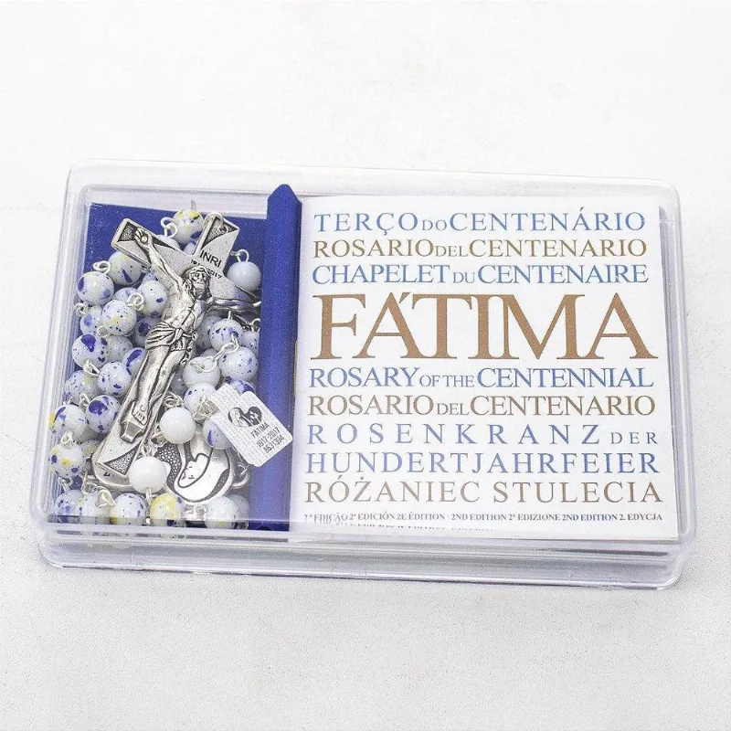 Terço N. Sra. De Fatima Centenário Importado - 8mm