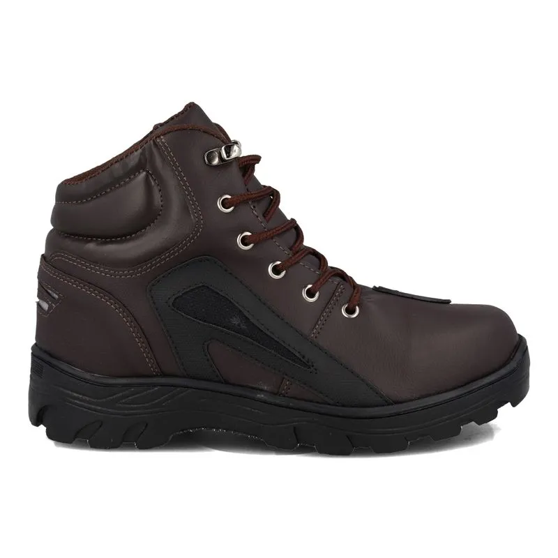 Bota Casual Cano Baixo Wonder Masculina Café 44