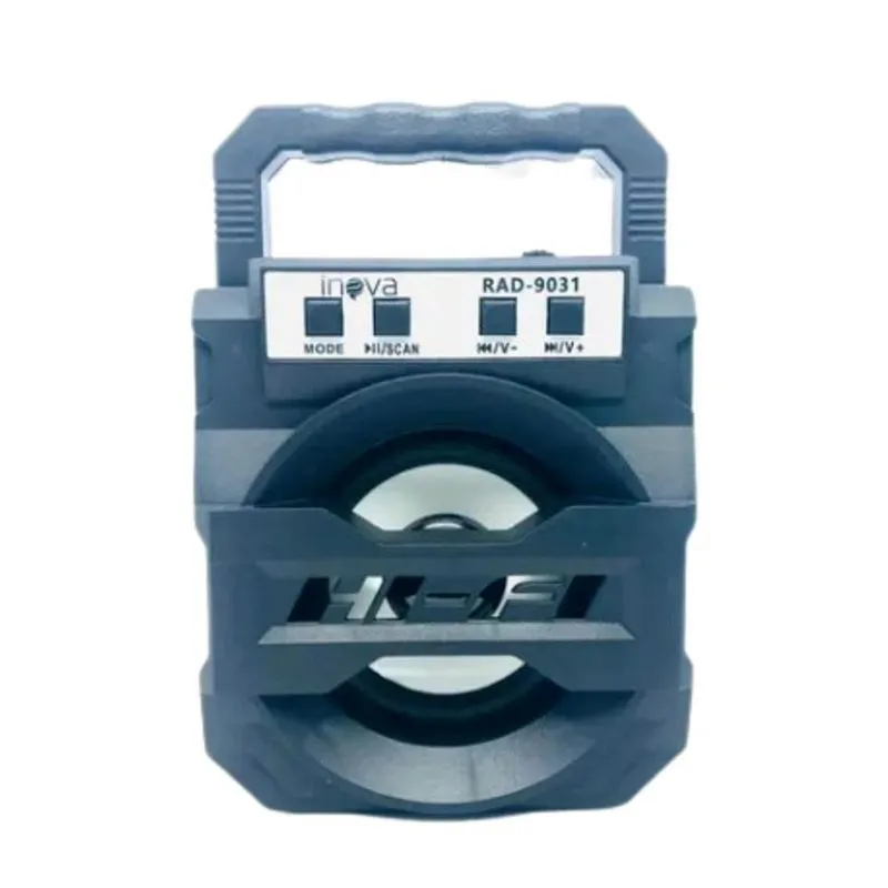Mini Caixa De Som Portatil Inova Amplidicada Hi-fi Rad-9031