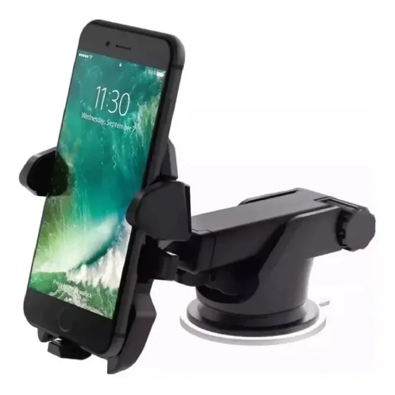 Suporte Para Celular Long Neck Montagem One-Touch com Ventosa Ajustável para Carros