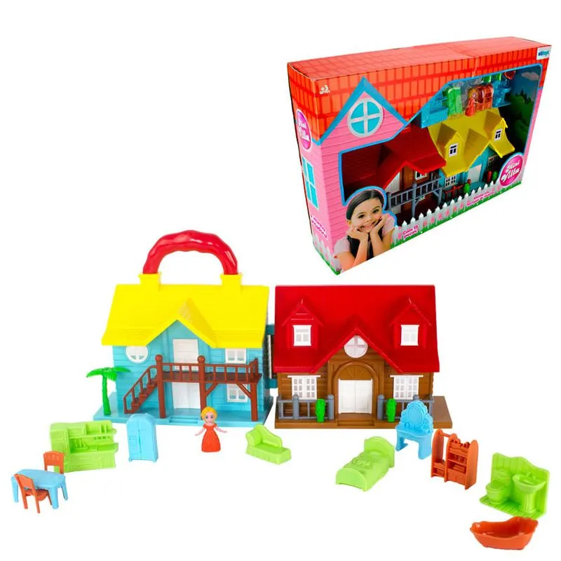 Kit Casinha 13 Peças Etitoys