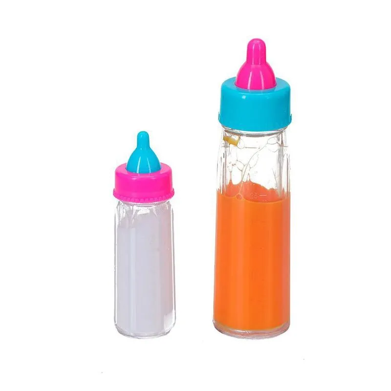 Kit Mamadeira Magica Leite E Suco 2 Peças - Etitoys