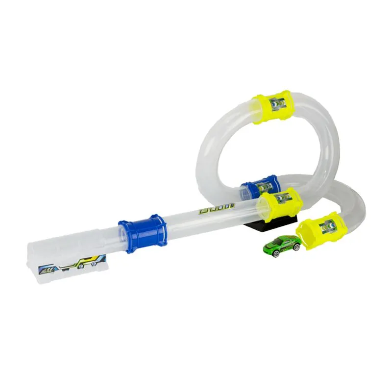 Pista Corrida Tubo Lança Carro - Etitoys