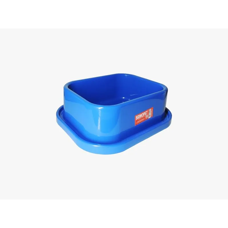 Tijela Comedouro Bebedouro Antiformiga Cachorro e Gato GG - azul