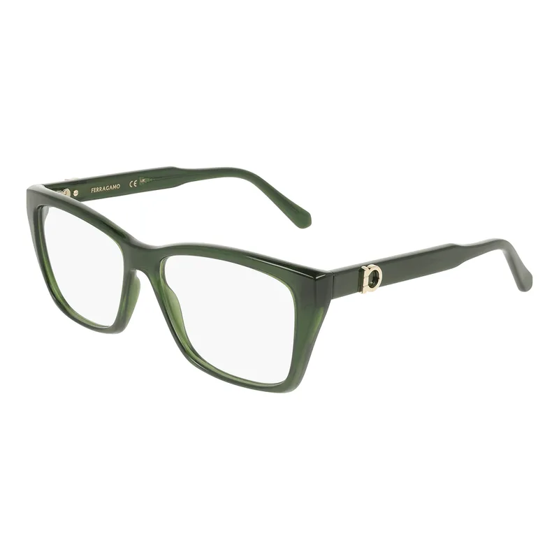Armação para Óculos de Grau Feminino Ferragamo SF3030E Verde