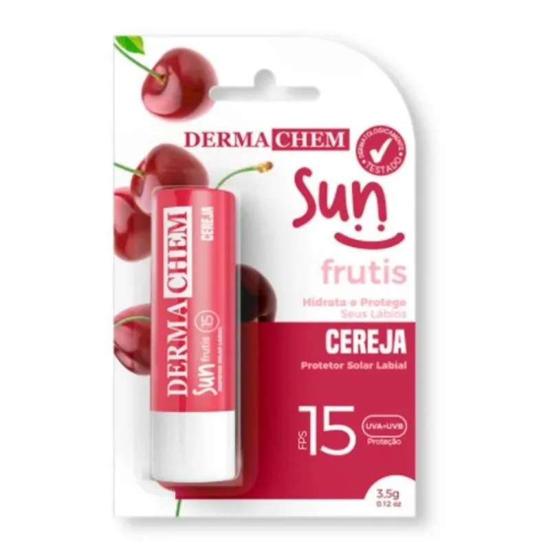 Derma Chem Prot Labial Cereja Fps15