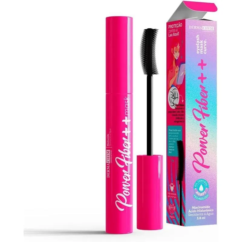 Dermachem Máscara Cílios Power Fiber ++ Eyelash Mask