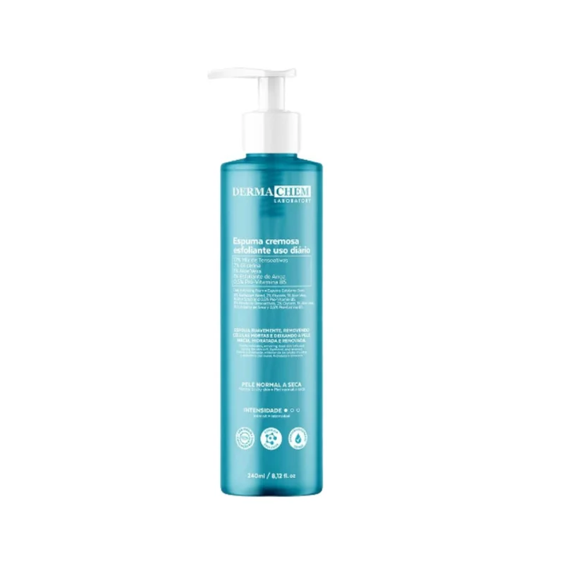 Espuma Cremosa Esfoliante Dermachem 250ml - Dermachem