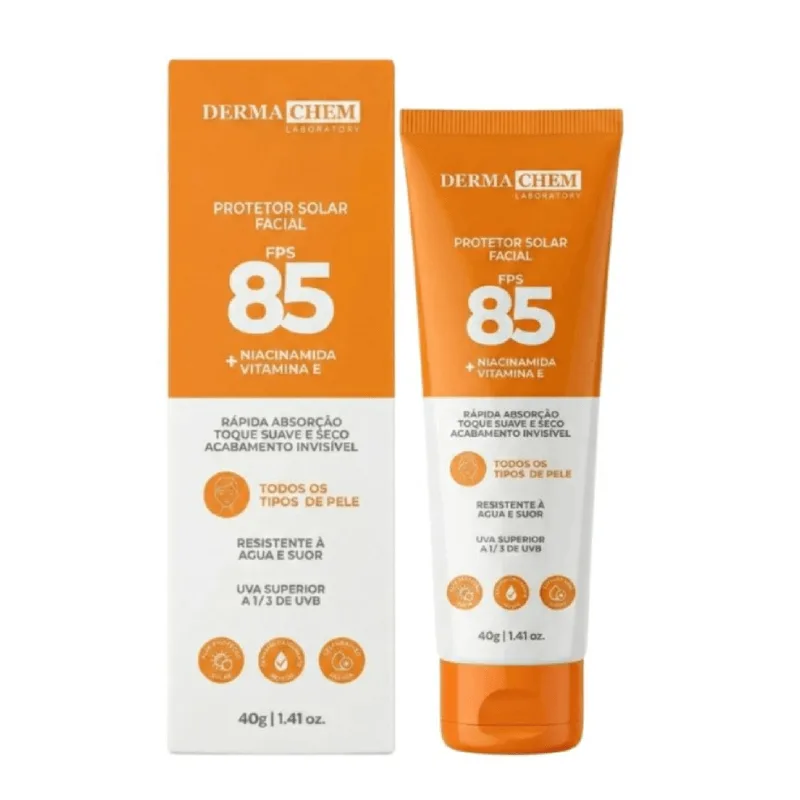 Protetor Solar Facial DERMACHEM 40g