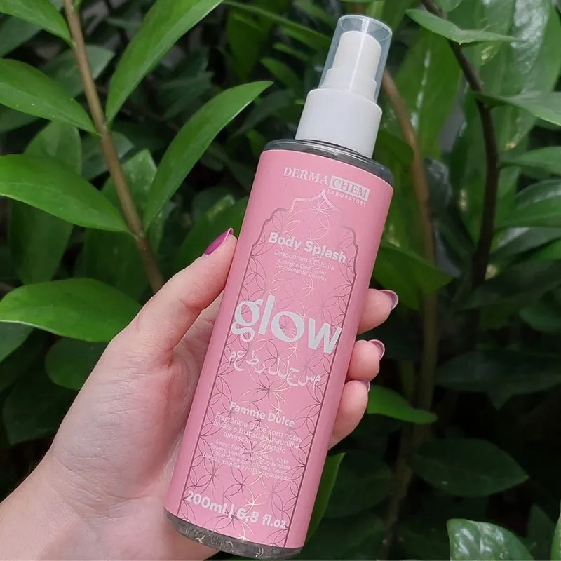 Body Splash Glow 200 ml - Dermachem Famme Dulce