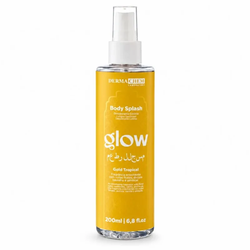 Body Splash Dermachem Glow Gold Tropical 100ml