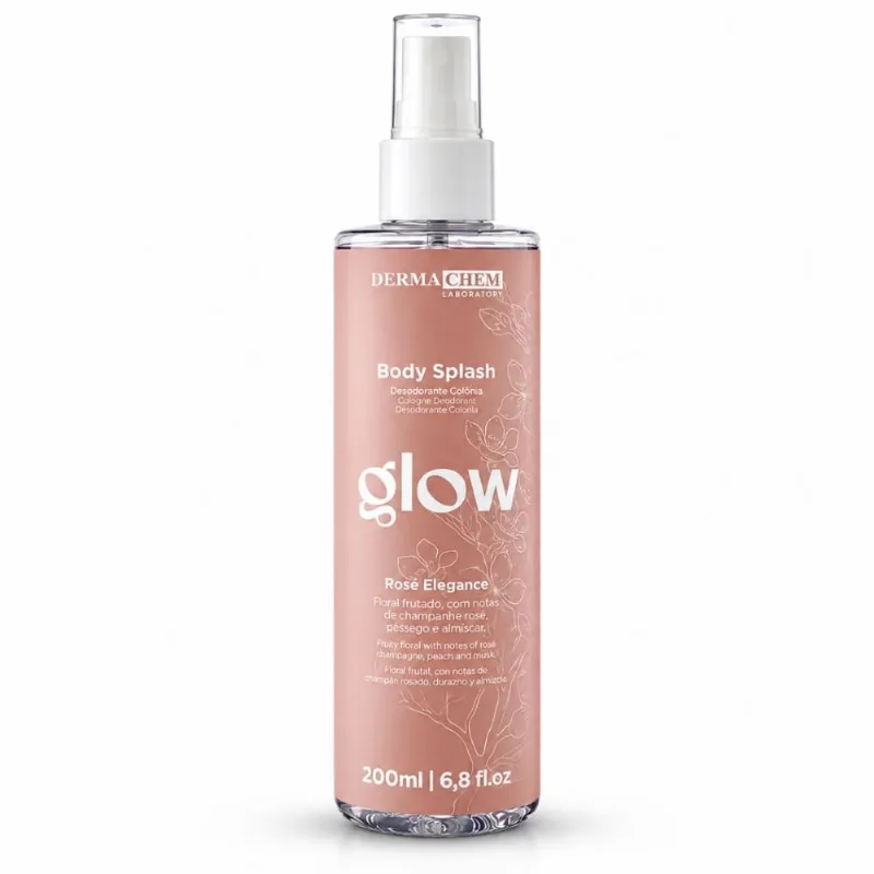 Body Splash Dermachem Glow Rosé Elegance 100ml