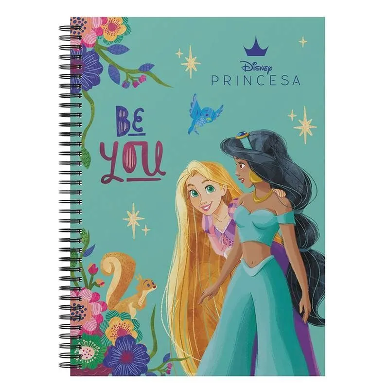 Caderno Colegial Princesas 80 Folhas 1 Materia - Culturama